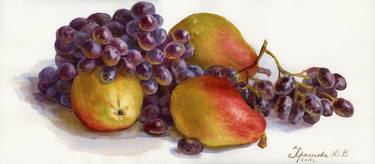 Pears and grapes thumb