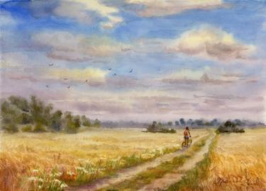 Original Landscape Paintings by Yulia Krasnov