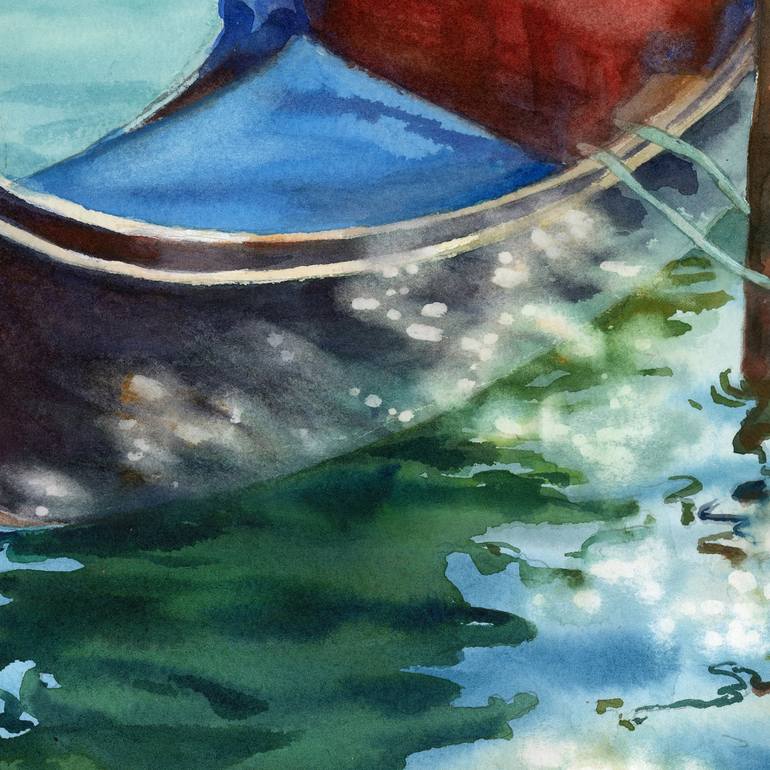 Original Impressionism Landscape Painting by Yulia Krasnov