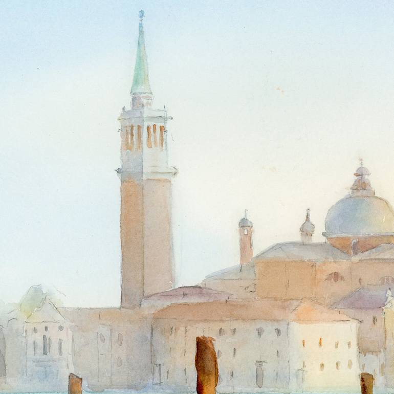 Original Impressionism Landscape Painting by Yulia Krasnov