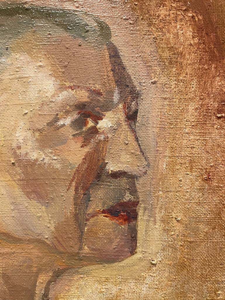 Original Figurative Women Painting by Elena Budanaeva-Ramskaya