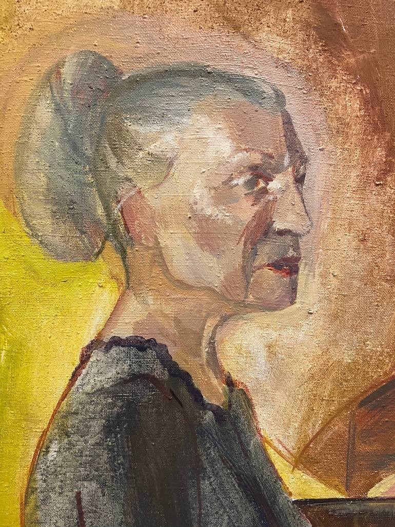 Original Figurative Women Painting by Elena Budanaeva-Ramskaya
