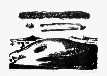 Print of Abstract Landscape Printmaking by Piotr Kołakowski