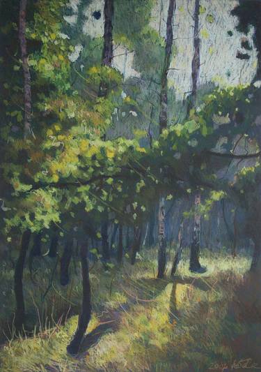 Original Impressionism Landscape Paintings by Piotr Kołakowski