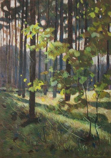 Original Impressionism Landscape Paintings by Piotr Kołakowski