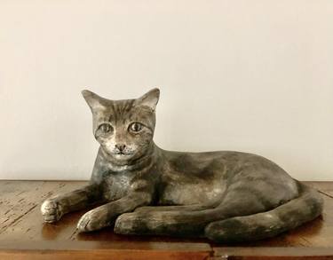 Original Figurative Animal Sculpture by Anna Maria Heinreich