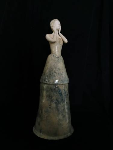 Original Abstract Women Sculpture by Anna Maria Heinreich