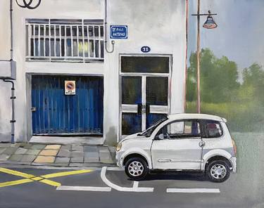 Original Contemporary Car Paintings by Alena Truleva