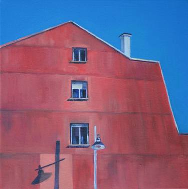 Original Expressionism Architecture Paintings by Alena Truleva