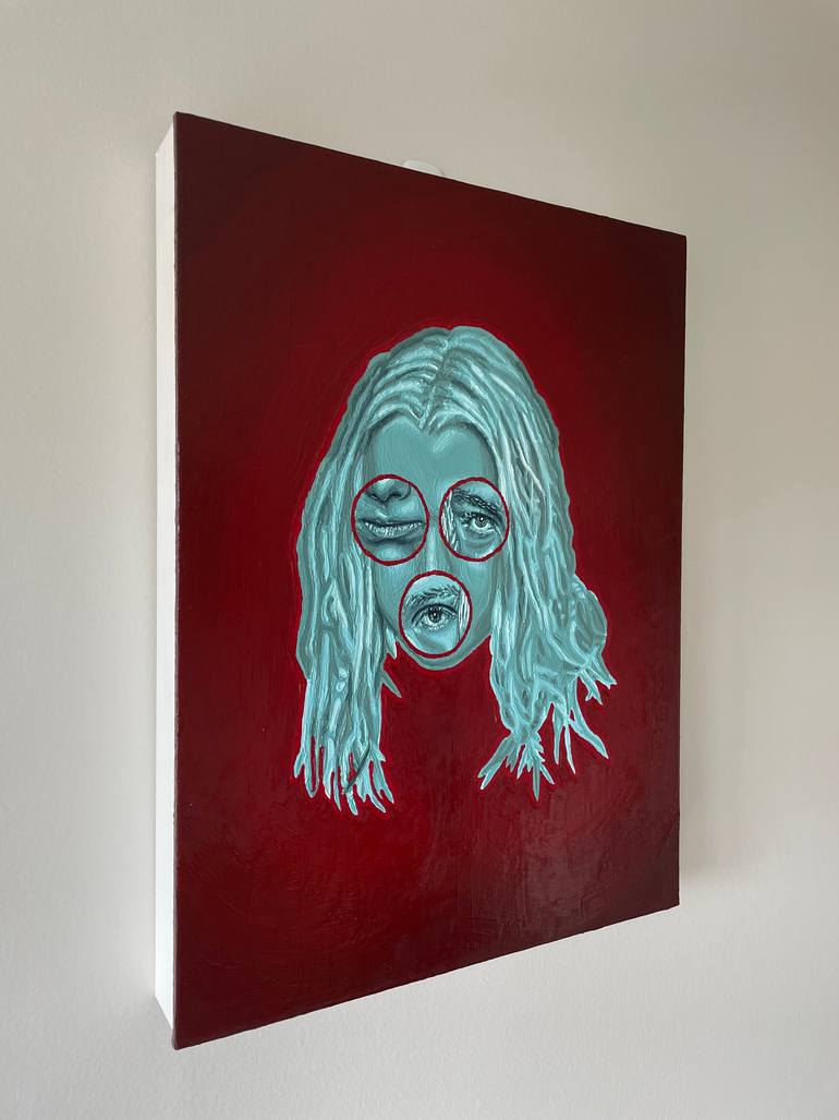 Original Figurative People Painting by Natasha Wong
