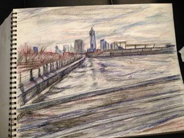 Pier Series- Post Sandy Drawing 6 thumb