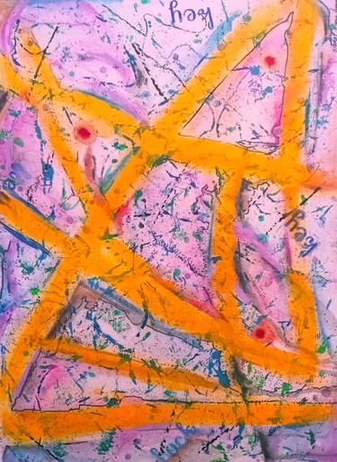 Original Abstract Painting by DMaria Woods