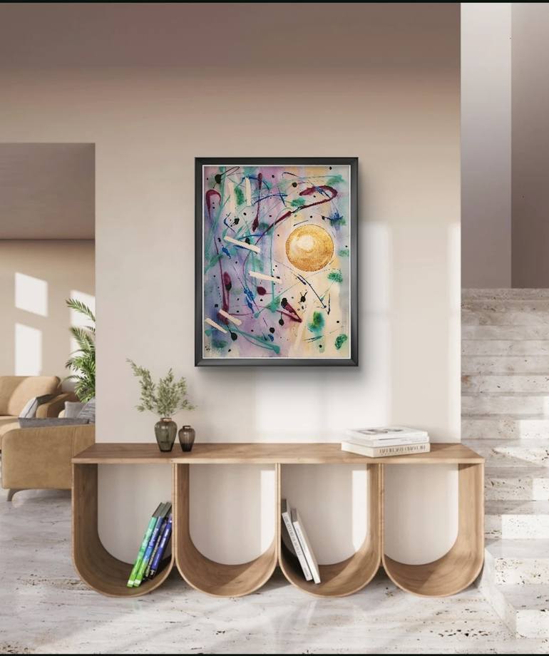 Original Abstract Painting by Dmaria Woods