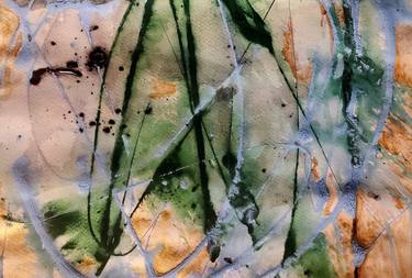 Original Abstract Expressionism Abstract Painting by Dmaria Woods