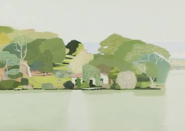 Original Landscape Painting by Sang-min Lee