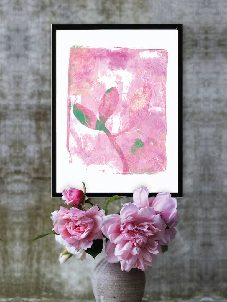 Original Contemporary Floral Painting by Mikael Liljander
