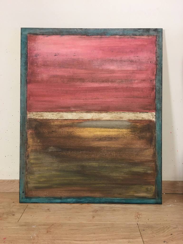 Original Abstract Expressionism Abstract Painting by Enric Alberti