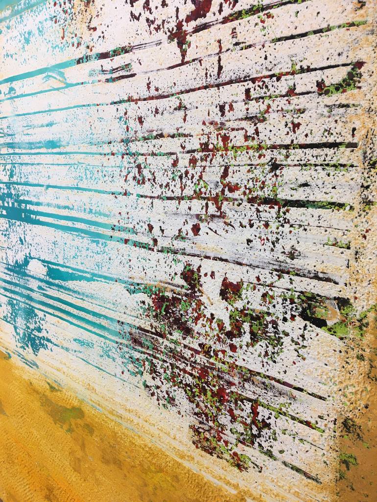Original Abstract Expressionism Abstract Painting by Enric Alberti