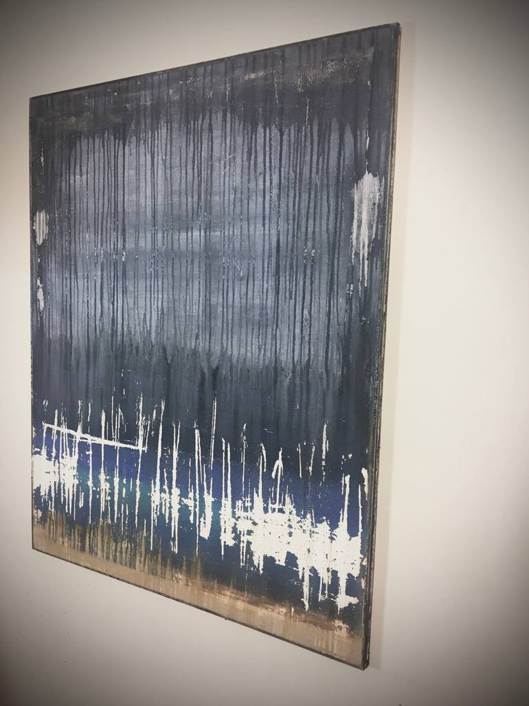 Original Abstract Expressionism Abstract Painting by Enric Alberti