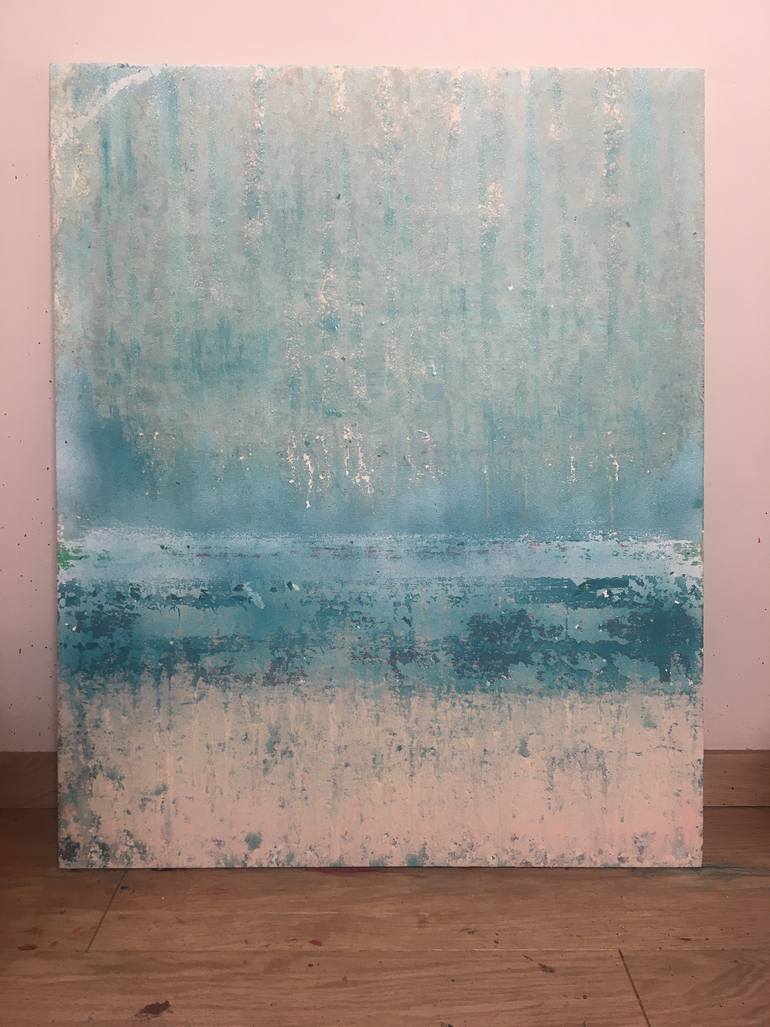 Original Abstract Expressionism Abstract Painting by Enric Alberti