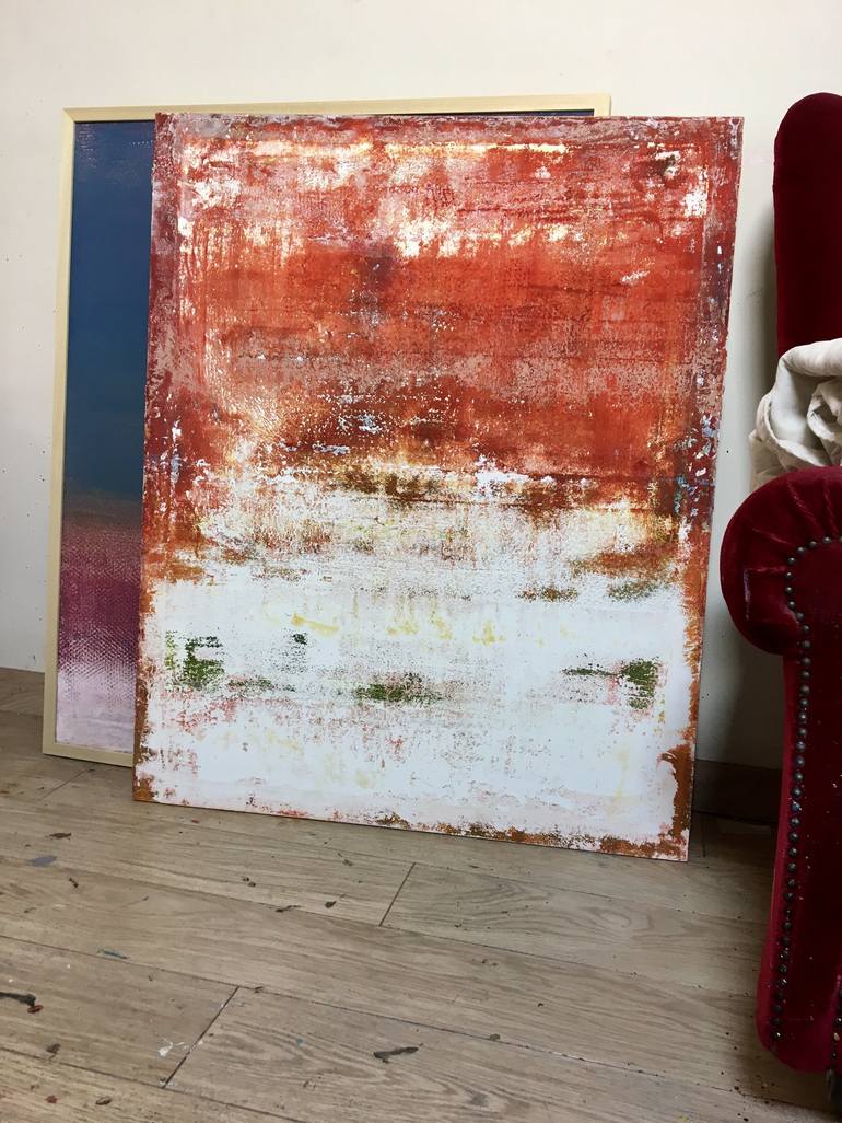 Original Abstract Expressionism Abstract Painting by Enric Alberti