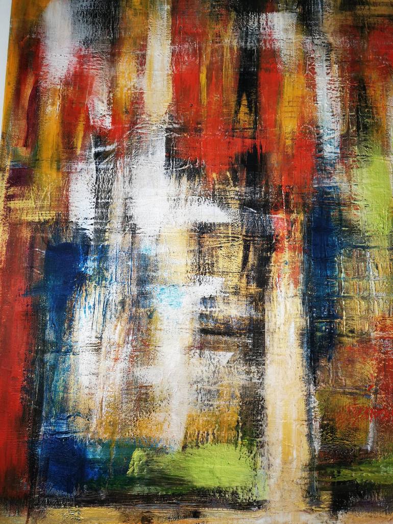 Original Expressionism Abstract Painting by Loredana Leu