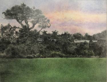 Print of Fine Art Landscape Drawings by Roohi V