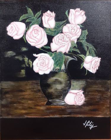 Original Floral Paintings by Mariana Filip