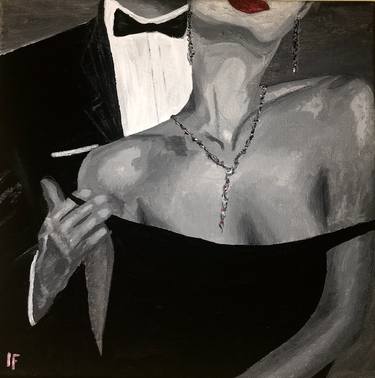 Original Figurative Love Paintings by Ivanna Fetko