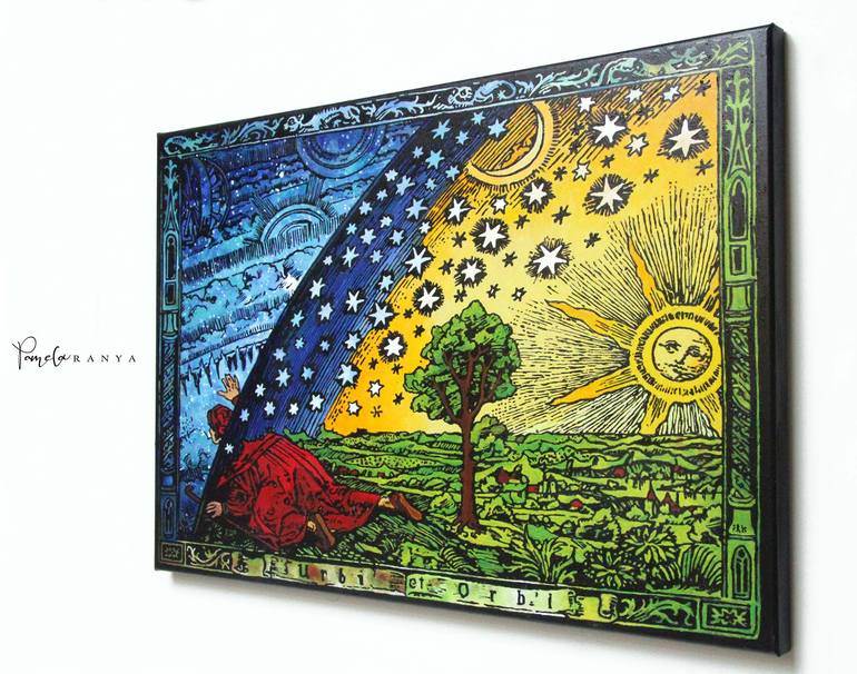 Original Conceptual Fantasy Painting by Pamela Ranya