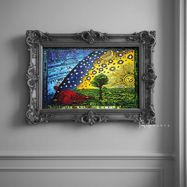 Original Conceptual Fantasy Painting by Pamela Ranya