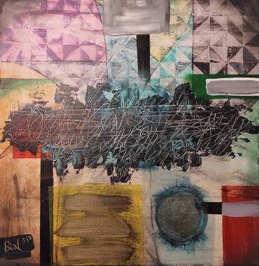 Original Abstract Painting by Bruno Bianchi