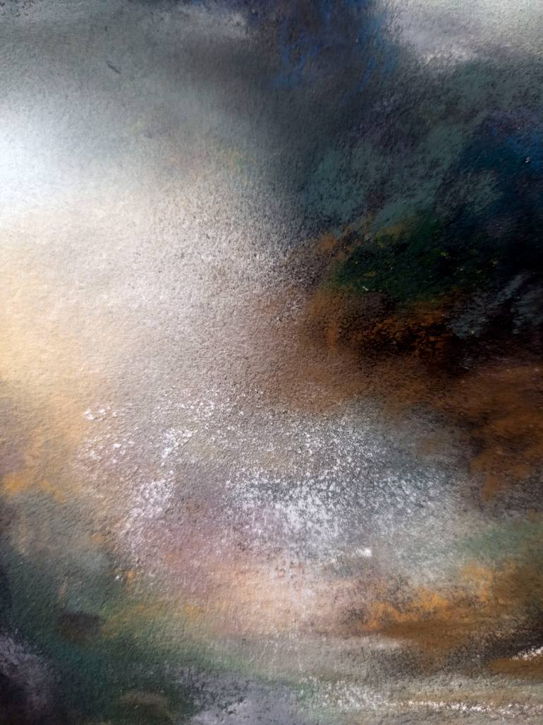 Original Romanticism Landscape Painting by Nadia Bedei