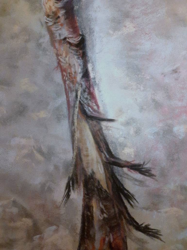 Original Conceptual Landscape Painting by Nadia Bedei