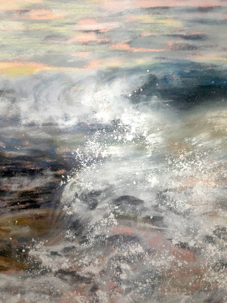 Original Seascape Painting by Nadia Bedei