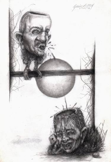 Print of Surrealism Fantasy Drawings by Santiago Caicedo