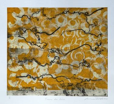 Print of Abstract Printmaking by Laurence Prevost