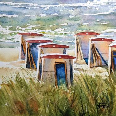 Print of Realism Beach Paintings by Arthur Koopmans