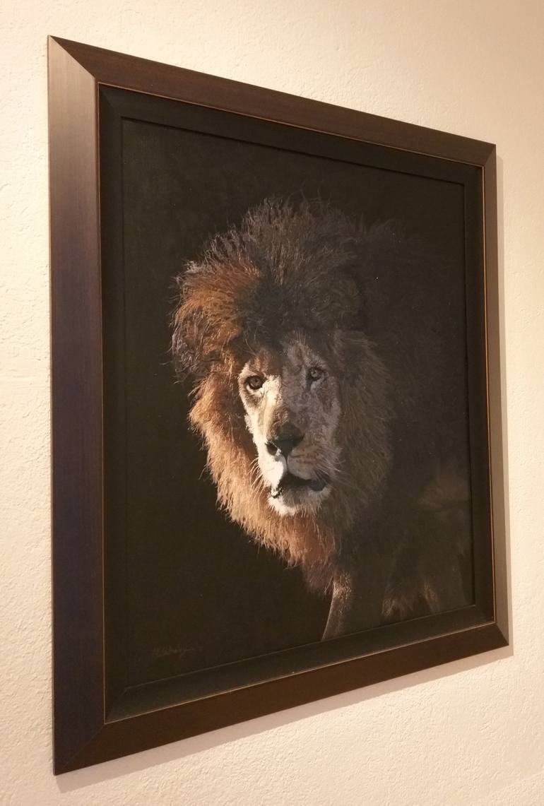 Original Photorealism Animal Painting by Abbey Walmsley