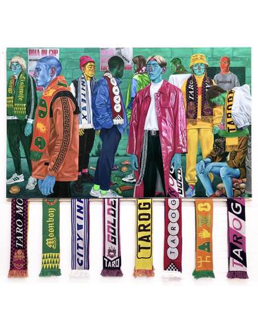 Saatchi Art Artist Damien Cifelli; Paintings, “The Cup Final (Pre-Game)” #art