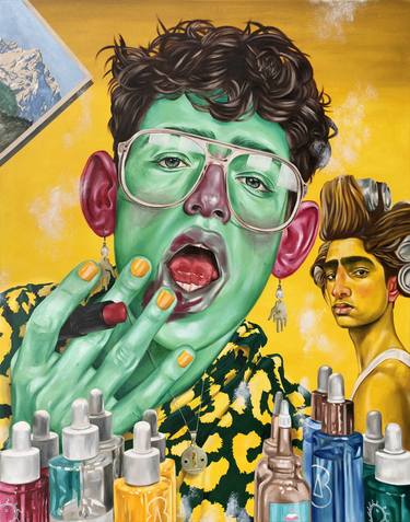 Saatchi Art Artist Damien Cifelli; Paintings, “Preparations for The Bliss Field” #art