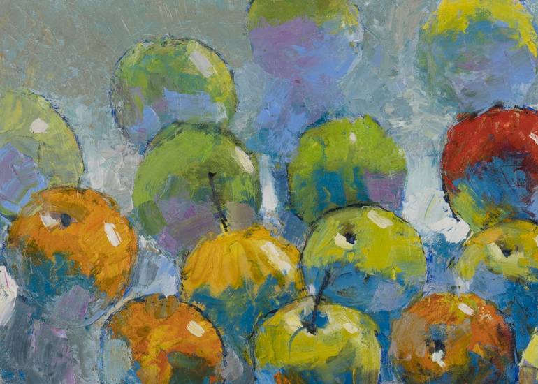 Original Impressionism Food Painting by George Chertanov