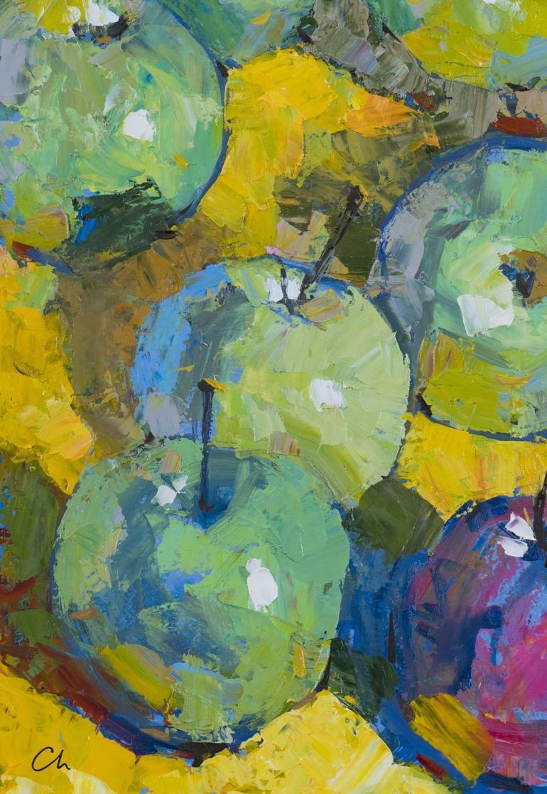 Original Impressionism Still Life Painting by George Chertanov