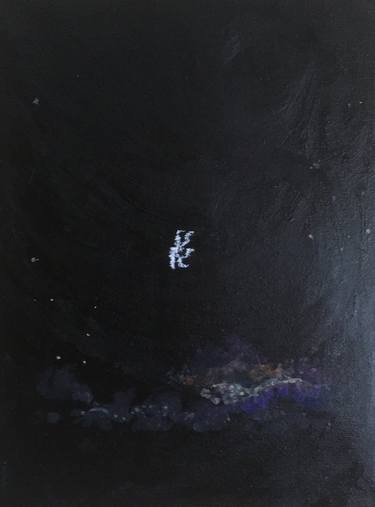 Original Expressionism Outer Space Paintings by Ne Znam