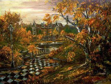 Original Fine Art Fantasy Painting by Ilona Terehina