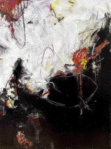 Original Abstract Expressionism Abstract Paintings by Courtney Barnard