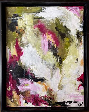 Original Abstract Expressionism Abstract Painting by Courtney Barnard