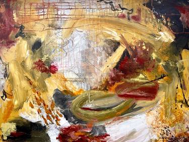 Original Abstract Expressionism Abstract Paintings by Courtney Barnard