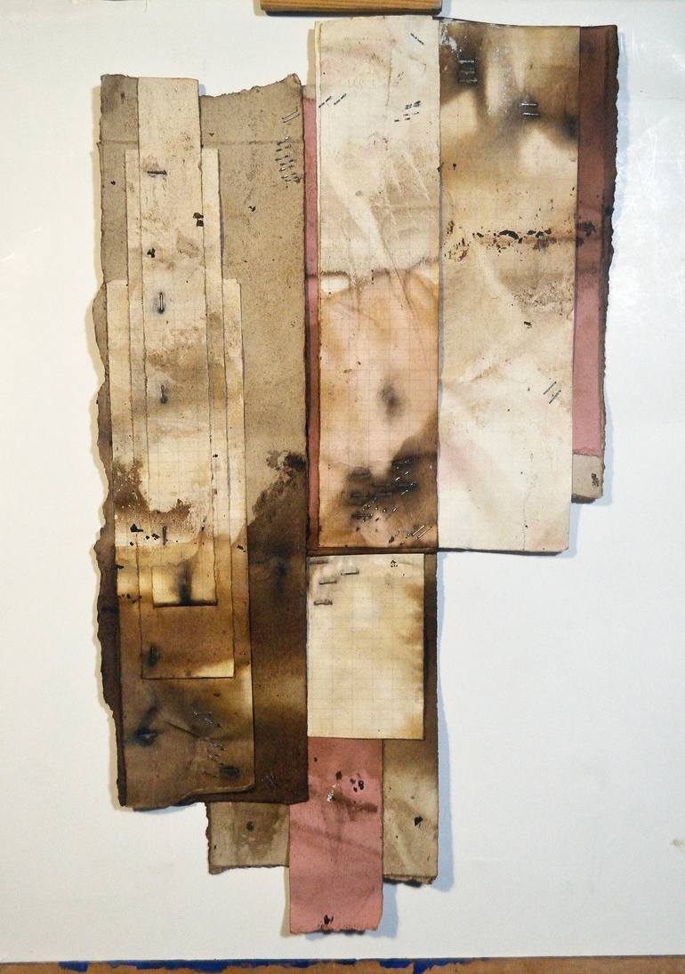 Original Abstract Expressionism Abstract Painting by Berkeley  Rodmell