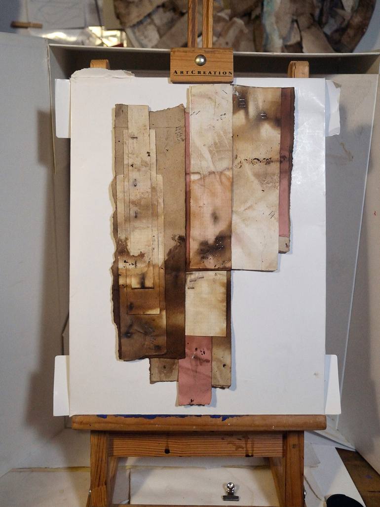 Original Abstract Expressionism Abstract Painting by Berkeley  Rodmell